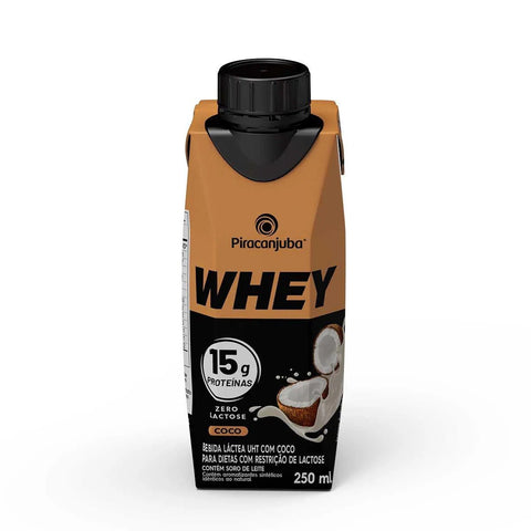 Piracanjuba Whey Zero Lactose Coco 250ml
