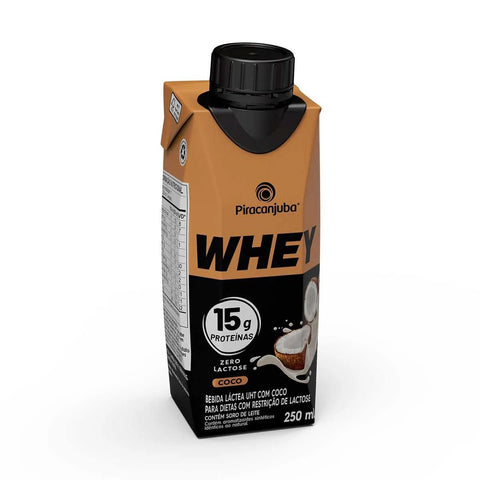 Piracanjuba Whey Zero Lactose Coco 250ml