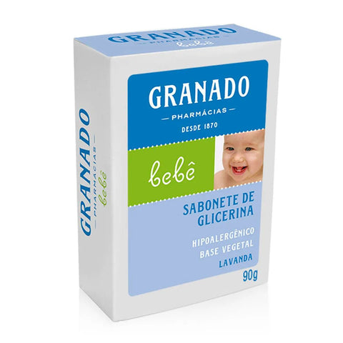 Sabonete Em Barra Granado Bebê Lavanda 90G