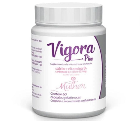 Kit Suplemento Vigora Plus Mulher (Prati-Donaduzzi)  2 x 60 Unidades - Cápsula