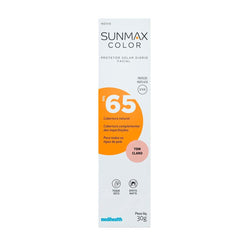 Protetor Solar Sunmax Color Facial  Cor Clara - FPS 65 - 30 g