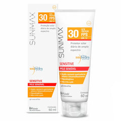 Protetor Solar Sunmax Anti-Idade Sensitive  FPS 30 - 60 mL