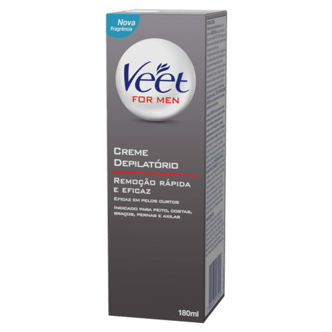 Creme Depilatório Corporal Veet For Men 180Ml