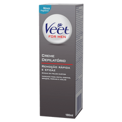 Creme Depilatório Corporal Veet For Men 180Ml