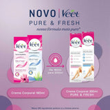 Creme Depilatório Veet Pure & Fresh Pele Sensível 200ml