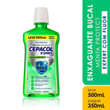 Enxaguante Bucal Cepacol Expert Menta Protect +Flúor 500ml