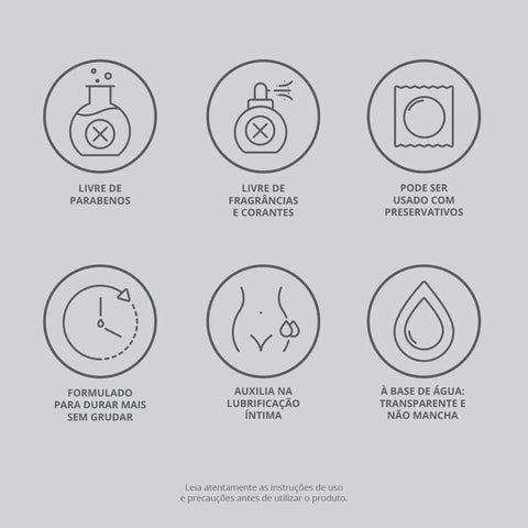 Gel Lubrificante Íntimo Jontex Neutro Com 100G