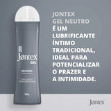 Gel Lubrificante Íntimo Jontex Neutro Com 100G