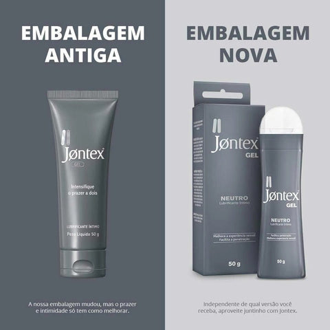 Gel Lubrificante Íntimo Jontex Neutro Com 50G