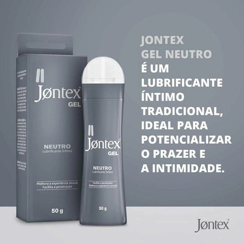 Gel Lubrificante Íntimo Jontex Neutro Com 50G