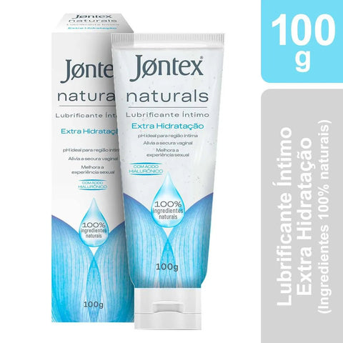 Jontex Gel Lubrificante Naturals Extra Hidratacao 100G