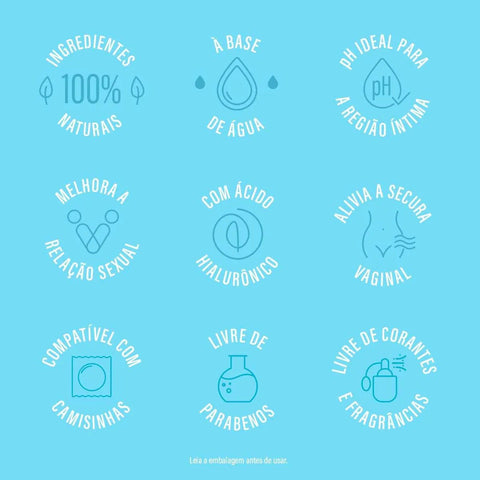 Jontex Gel Lubrificante Naturals Extra Hidratacao 100G