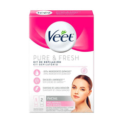 Kit de Depilação Facial Veet Pure & Fresh Creme 50mL+ Creme Pós-Depilatório 50ml