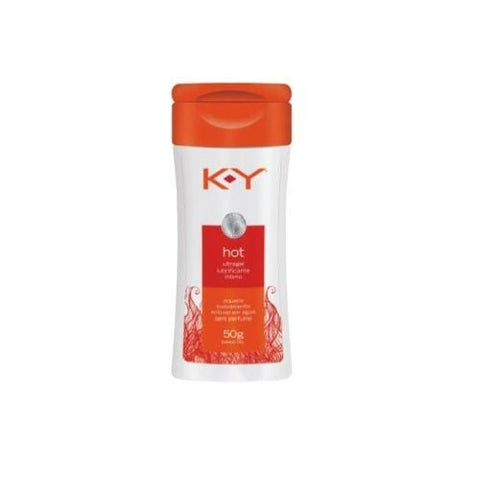 Lubrificante Íntimo K-Y Ultragel Hot Com 50G