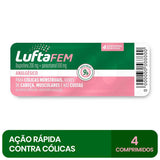 Luftafem  200mg + 500mg - 4 Unidades - Comprimido