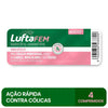 Reckitt Benckiser Luftafem  200mg + 500mg - 4 Unidades - Comprimido