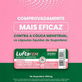 Luftafem  200mg + 500mg - 4 Unidades - Comprimido