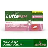 Luftafem  200mg + 500mg - 6 Unidades - Comprimido
