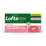 Luftafem  200mg + 500mg - 6 Unidades - Comprimido
