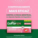 Luftafem  200mg + 500mg - 6 Unidades - Comprimido