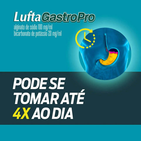 LuftaGastroPro  100mg/mL + 20mg/mL - 12 x 10 mL - Suspensão