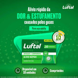Luftal  40mg - 20 Unidades - Comprimido