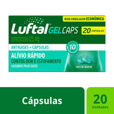 Luftal Gel Caps  125mg - 20 Unidades - Cápsula