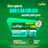 Luftal Gel Caps  125mg - 20 Unidades - Cápsula