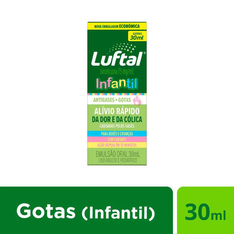 Luftal Infantil  75mg/mL - 30 mL - Gotas