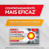 Nuromol  200mg + 500mg - 12 Unidades - Comprimido
