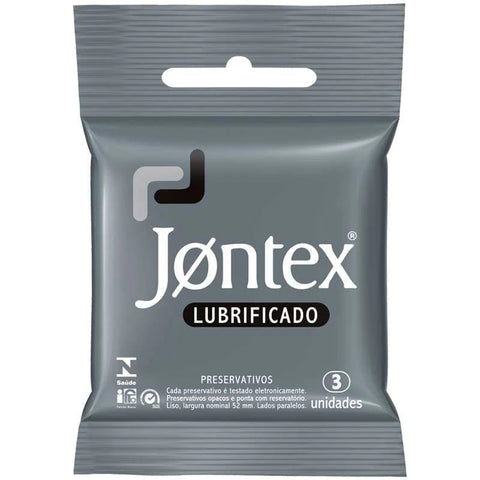 Preservativo Jontex Lubrificado  3 Unidades (A1)