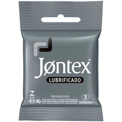 Preservativo Jontex Lubrificado  3 Unidades (A1)