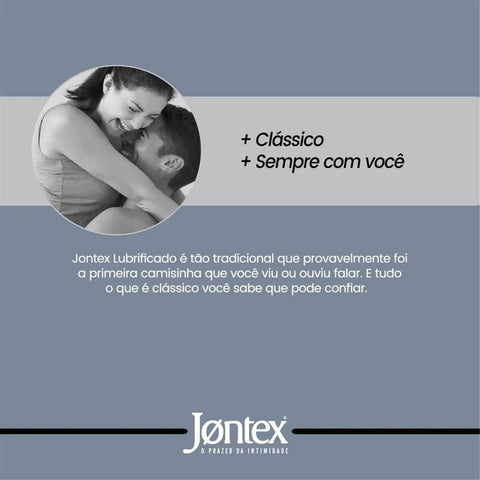 Preservativo Jontex Lubrificado  3 Unidades (A1)