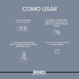 Preservativo Jontex Lubrificado  3 Unidades (A1)