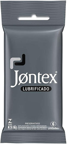 Preservativo Jontex Lubrificado  6 Unidades