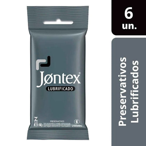 Preservativo Jontex Lubrificado  6 Unidades