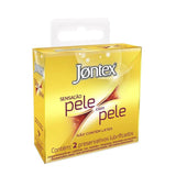 Preservativo Jontex Pele com Pele  2 Unidades