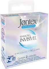 Preservativo Jontex Sensação Invisível  2 Unidades