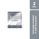 Preservativo Jontex Sensação Invisível  2 Unidades