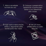 Preservativo Jontex Sensação Invisível  4 Unidades