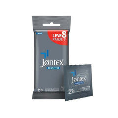 Preservativo Jontex Sensitive  7 + 1 Unidades