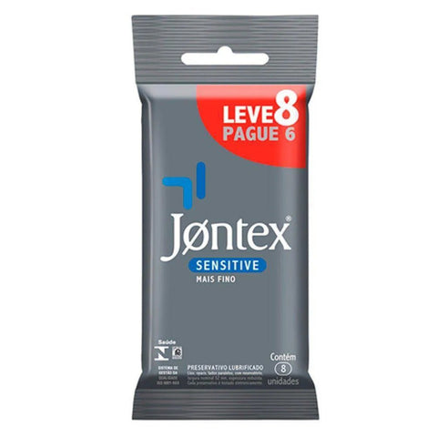 Preservativo Jontex Sensitive  8 Unidades