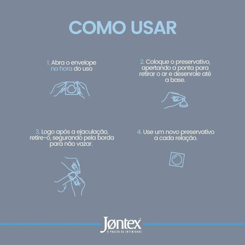 Preservativo Jontex Sensitive  8 Unidades