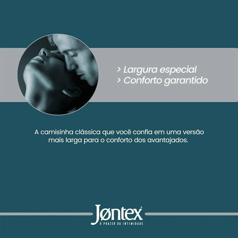 Preservativo Jontex Sensitive XL  3 Unidades