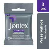 Preservativo Jontex Texturizado  3 Unidades