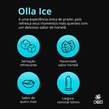 Preservativo Olla Ice  3 Unidades