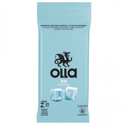 Preservativo Olla Ice  6 Unidades
