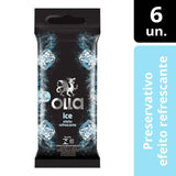 Preservativo Olla Ice  6 Unidades