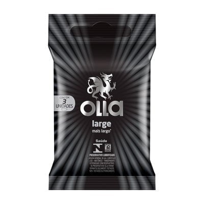 Preservativo Olla Large  3 Unidades