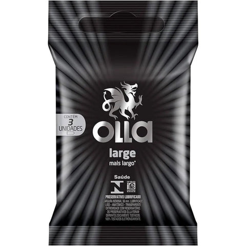 Preservativo Olla Large  3 Unidades